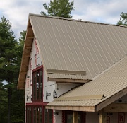 Roof finally finished, drywall up, well dug and very salty.  Kayak bought! (September 14-15, 2014)